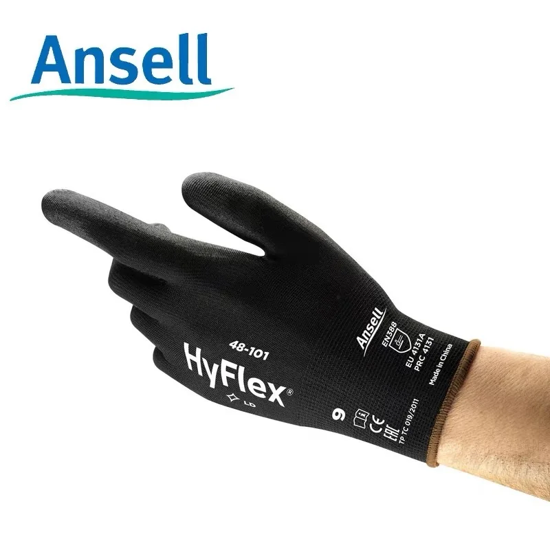 

Ansell HyFlex 48-101 Sensilite черные рабочие перчатки