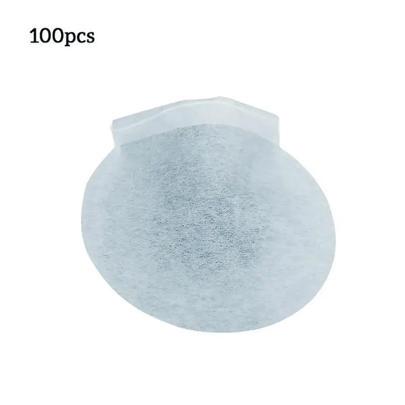 

Tea Bags 100Pcs/Lot Empty Scented Drawstring Pouch Bag Round Shape Seal Filter Cook Herb Spice Loose Coffee Pouches Tools