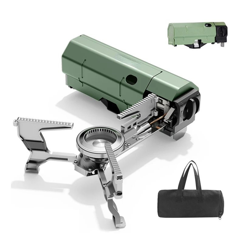 

Уличная складная металлическая горелка для приготовления пищи, мини газовая портативная горелка для кемпинга и пикника