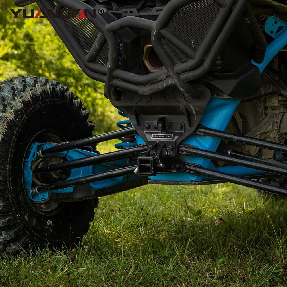 Фото Задний фаркоп-прицеп для Can-Am Maverick X3 / MAX (все модели) UTV ATV, 2-дюймовый приемник, без сверления, аксессуары 2017-2024 №2