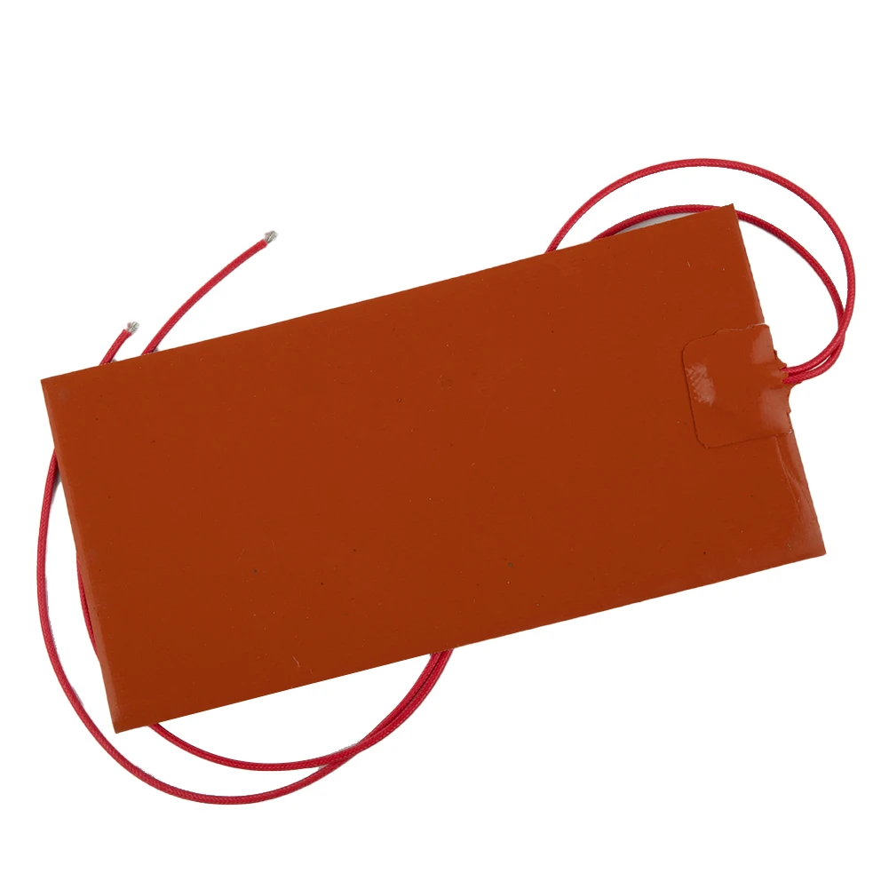 

Brand New Pad Fast Heating Orange Silicone With Adhesive Backing 0.4 W/cm² 12V/24V 150mm Line Electric Flexible Coil