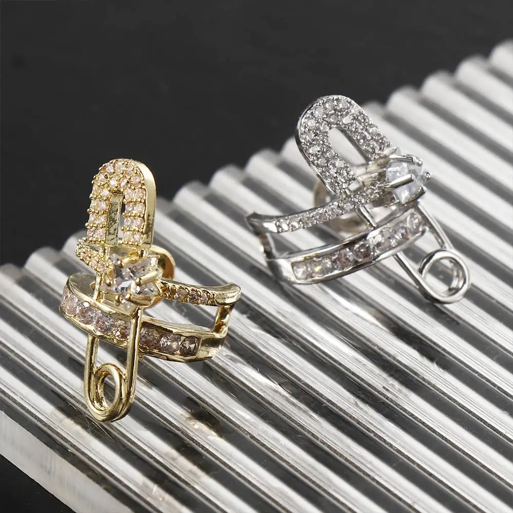 Гипоаллергенные элегантные Геометрические винтажные блестящие простые женские