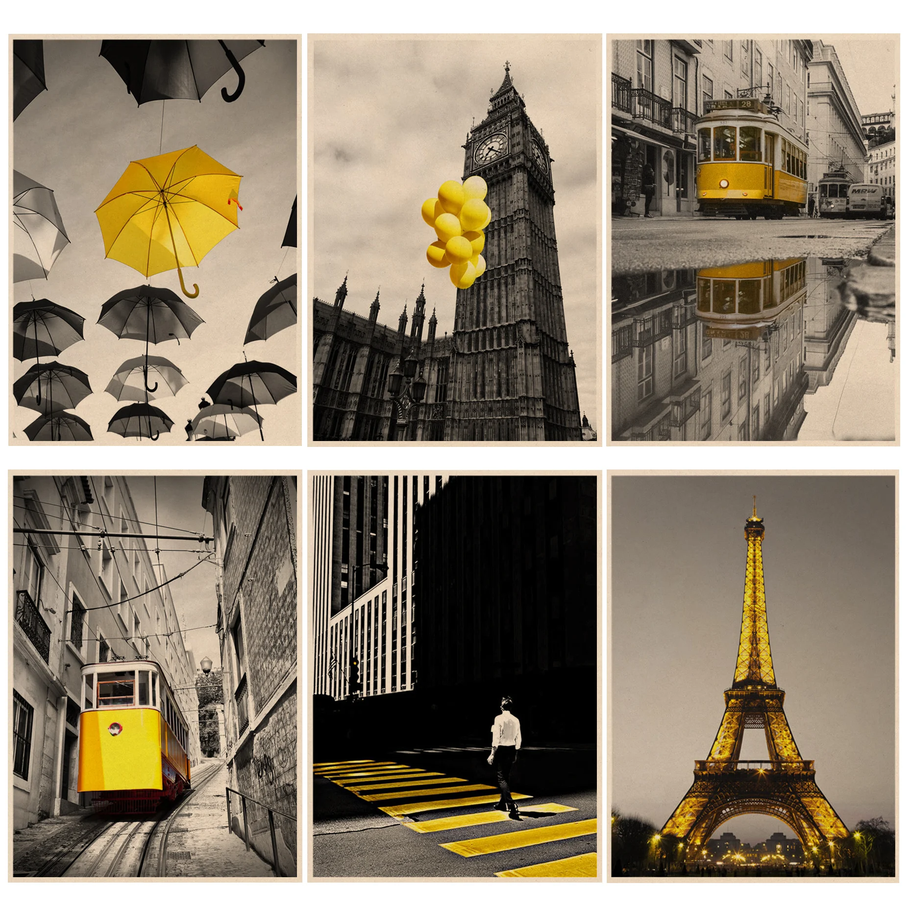 

Photograph European Landscape Picture Classic Movie Posters Wall Art Retro Posters For Home Aesthetic Art Wall Painting