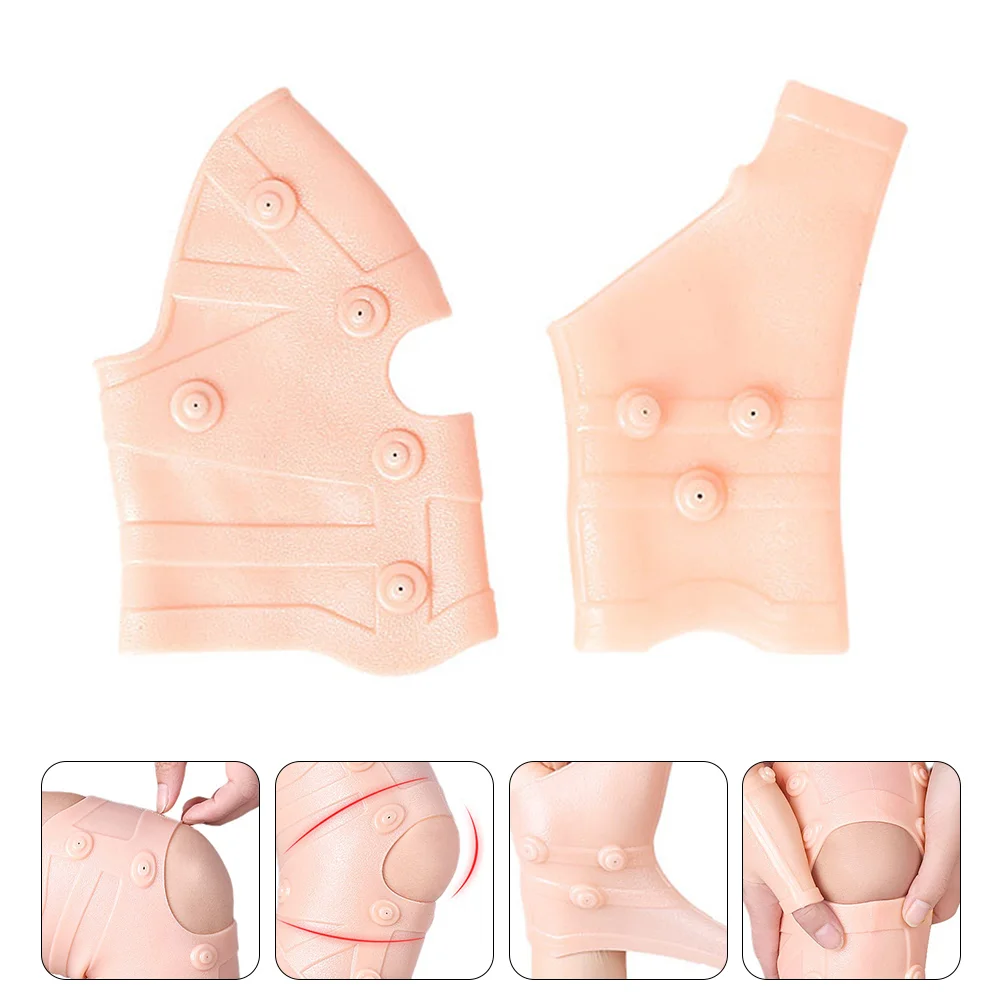 

Wrist Knee Support Sleevepads Brace Magnet Protector Riding Kneecap Cycling Sleeves Silicone Pad Hand
