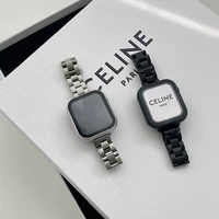 fashion for apple popular strap 7 se 6 5 4 3 2 1 42mm 38mm 40mm 44mm 41mm metal stainless steel band iwatch series bracelet