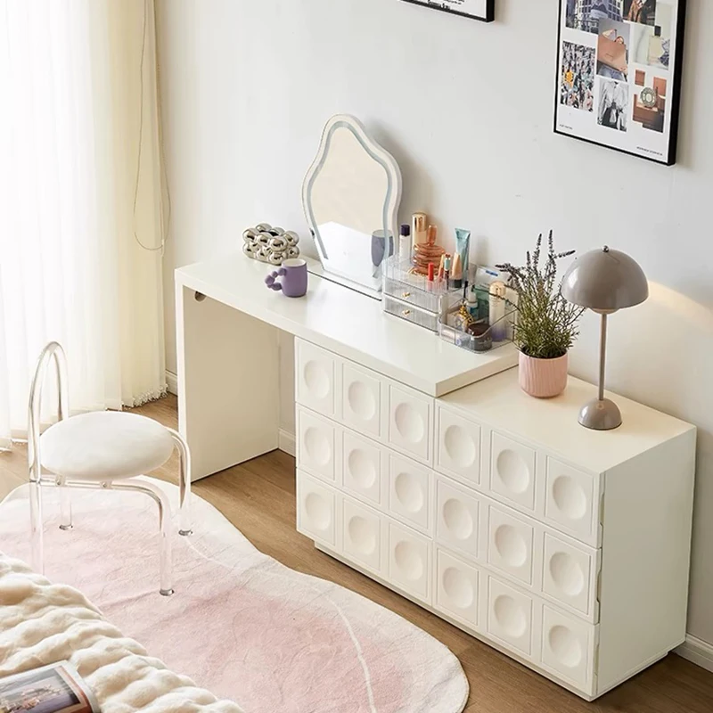 Высококачественный туалетный столик для макияжа девочек из натурального дерева