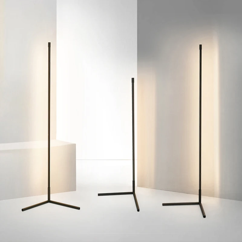 

LED Stand Light Floor Lamp for Sofa Corner Bedroom Bedside Living Room Hotle Minimalist Home Decor Stepless Dimming Lighting