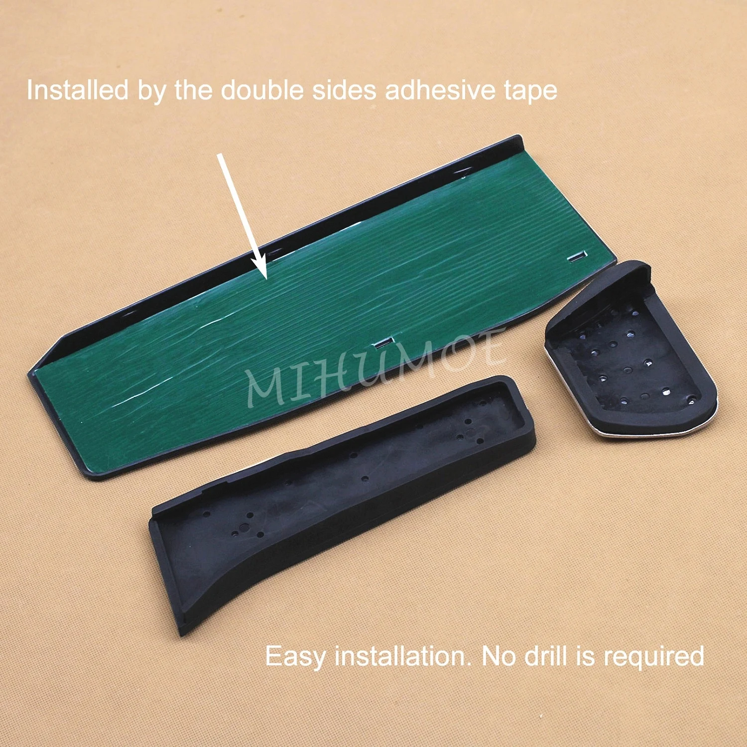 LHD автоматическая подставка для ног из нержавеющей стали комплект чехлов педалей