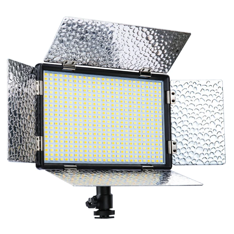 Двухцветная светодиодная лампа для видеосъемки 37 Вт 520 лампочек 3200K-5600K для Canon Nikon DSLR камера Vlog заполнясветильник свет студисветильник свет ing VS YN300III