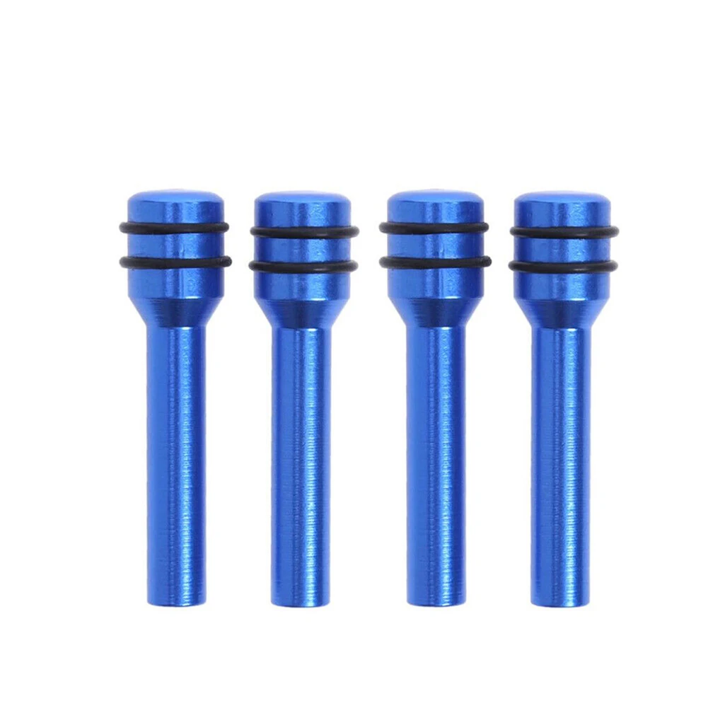 

For Car Pins Door Lock Pins Aluminum Alloy Car Interior Door Lock For Car Truck Lock Knob Pins Lock Pins Blue Good Quality