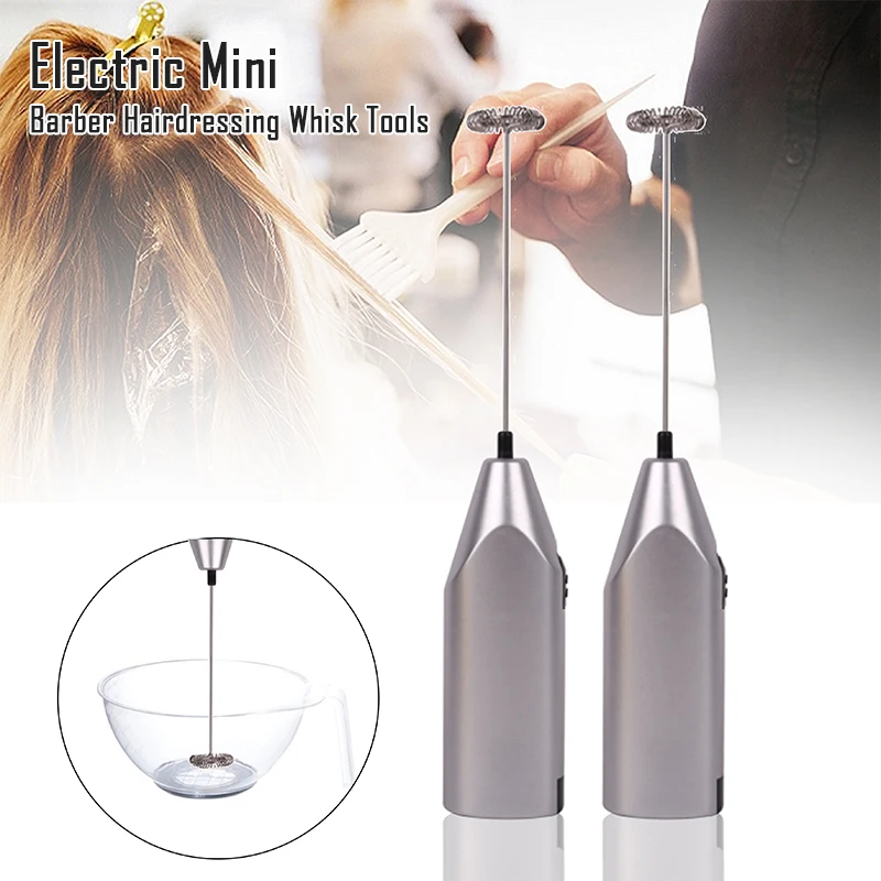 Cream Whisk Mixer Electric Hairdressing Styling Dyeing Stirrer Tool