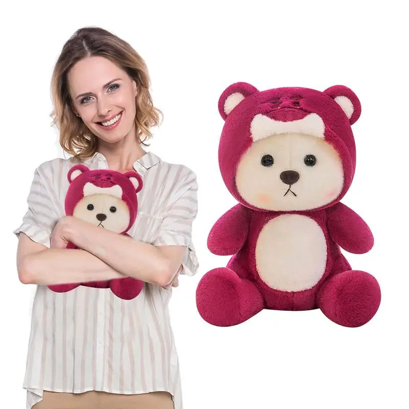 

Мягкая игрушка-медведь, Реалистичная мягкая игрушка-мишка, удобная плюшевая игрушка в форме медведя, подарок ребенку на день рождения, для особых случаев