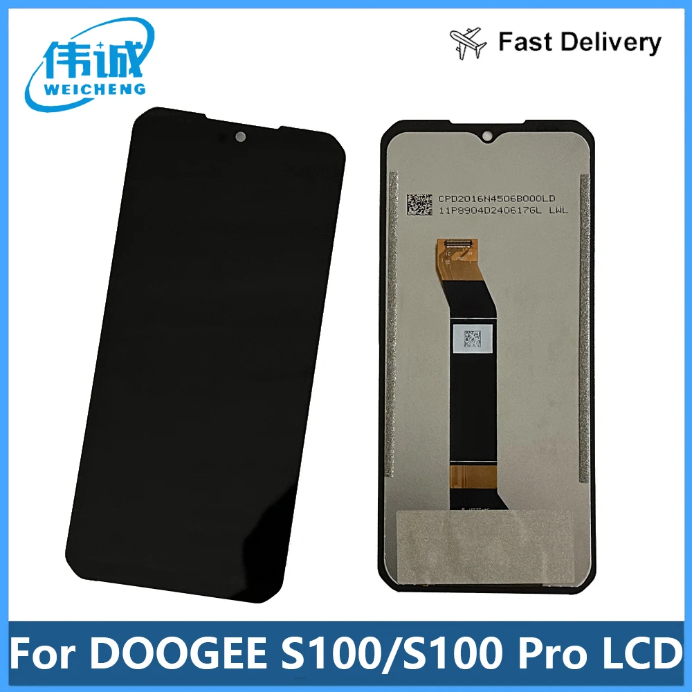 100% протестировано для DOOGEE S100 Pro ЖК-дисплей + замена сенсорного экрана в сборе ro