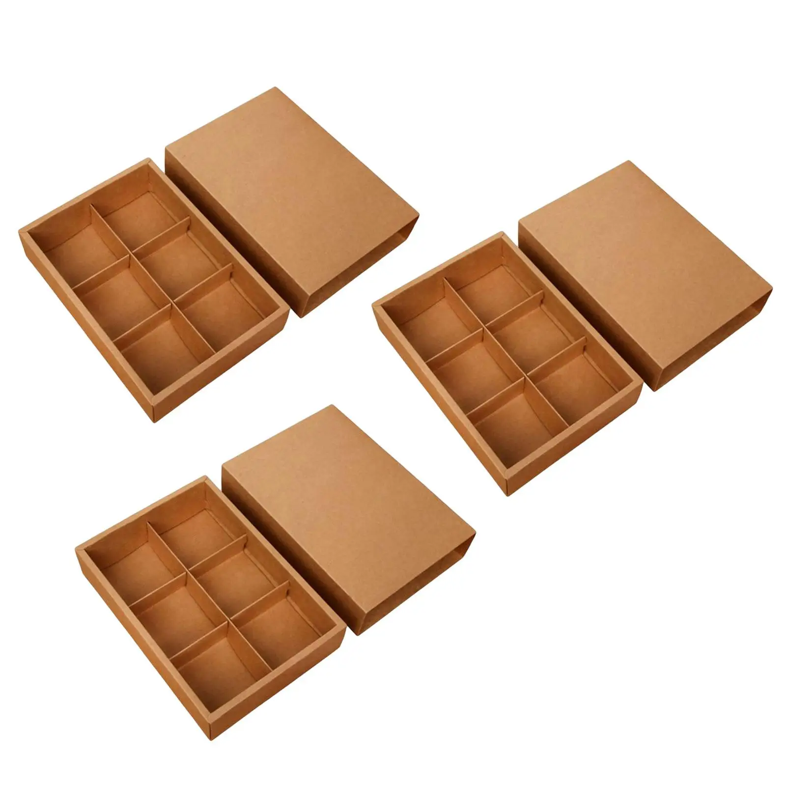 Es Dividers Bakery Gift Packaging With Lids For Candy Chocolate Favor Decoration Business