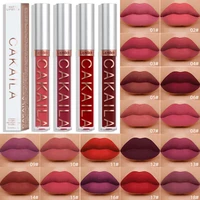 new arrivals lipstick matte velvet lip gloss 18 colors long lasting waterproof women sexy maquillage cosmetics liquid lipstick