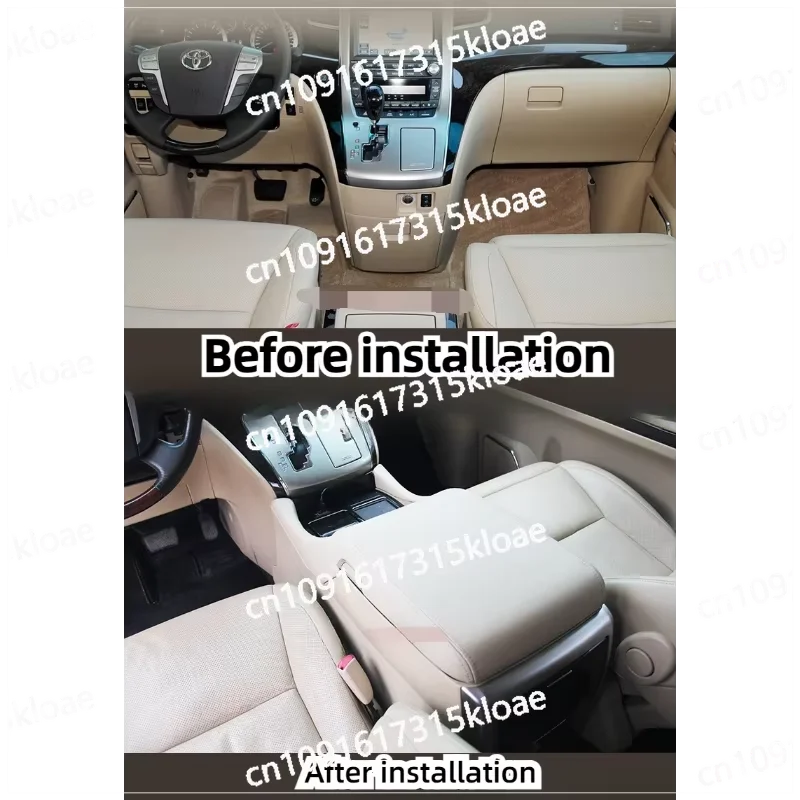 Подходит для модификации старого центрального подлокотника Alphard ящика хранения