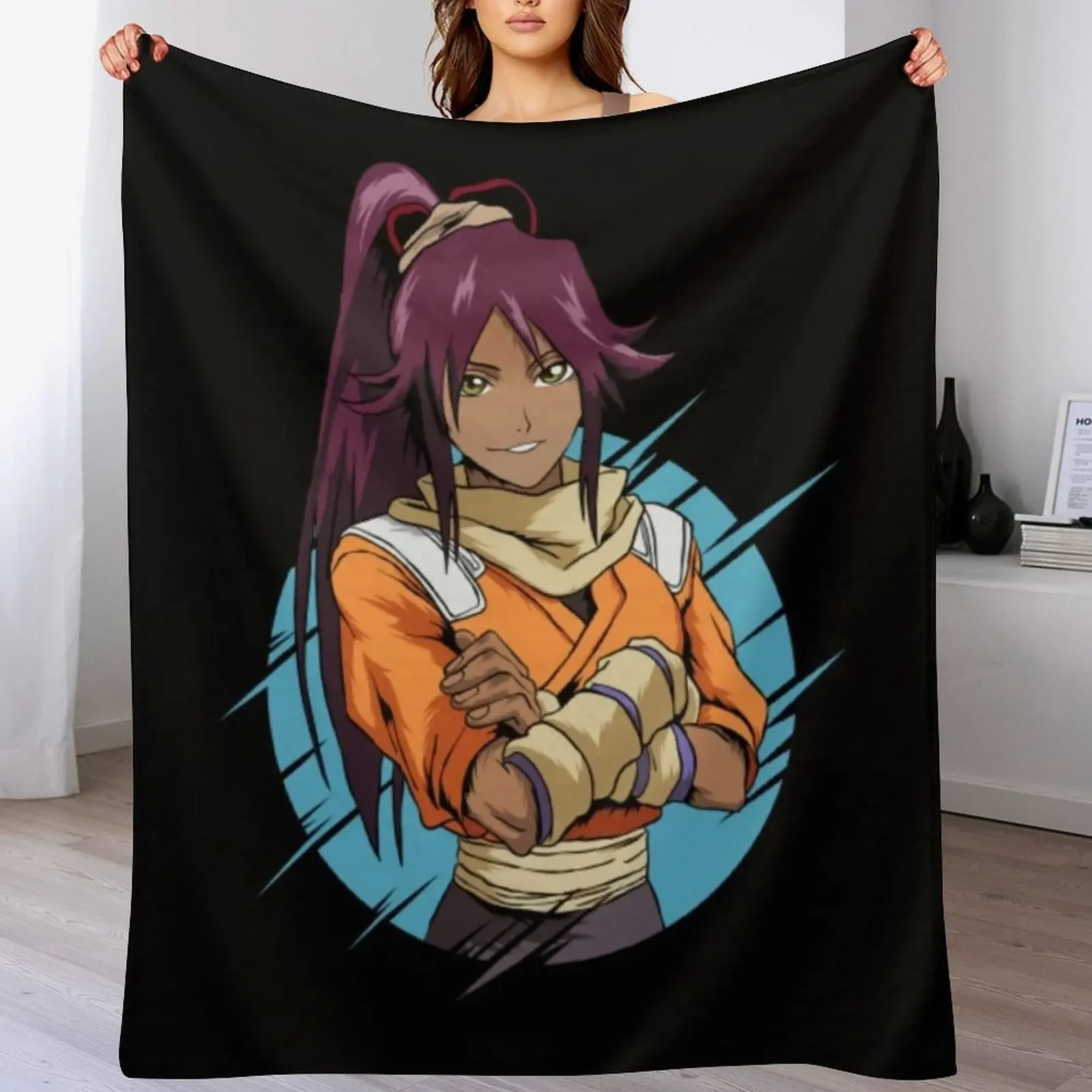 Пушистое одеяло Yoruichi Shihoin для детей