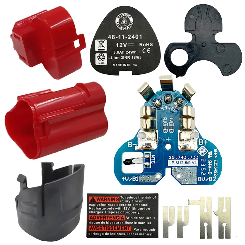 

Пластиковый корпус для аккумулятора Milwaukee M12 dawupine
