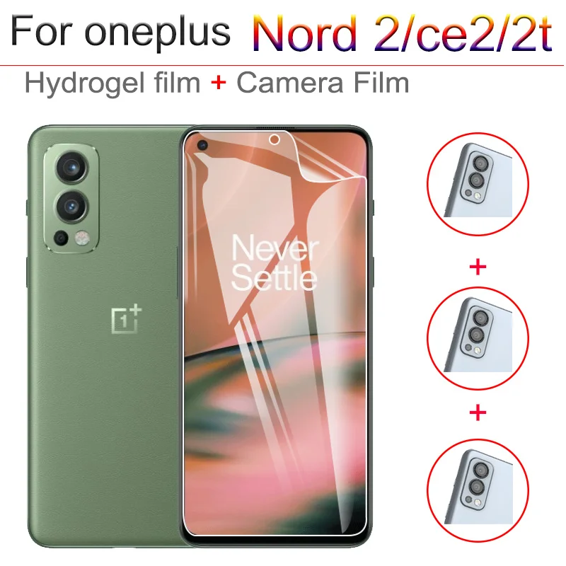 mica Oneplus Nord 2,protector pantalla hidrogel para Oneplus Nord ce2 lite 2T...