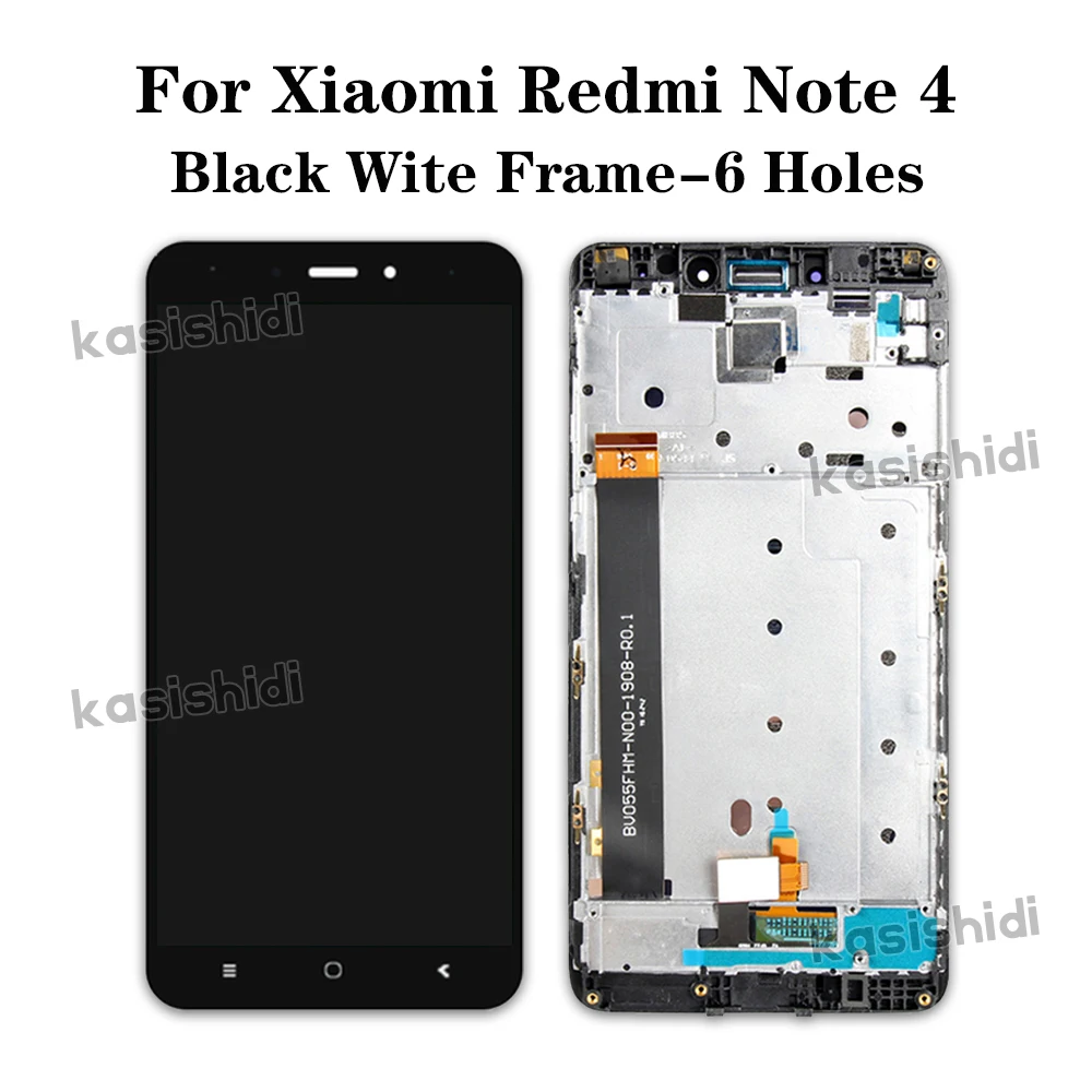 5 5-дюймовый ЖК-дисплей Для Xiaomi Redmi Note 4 Глобальная Версия Snapdragon 625