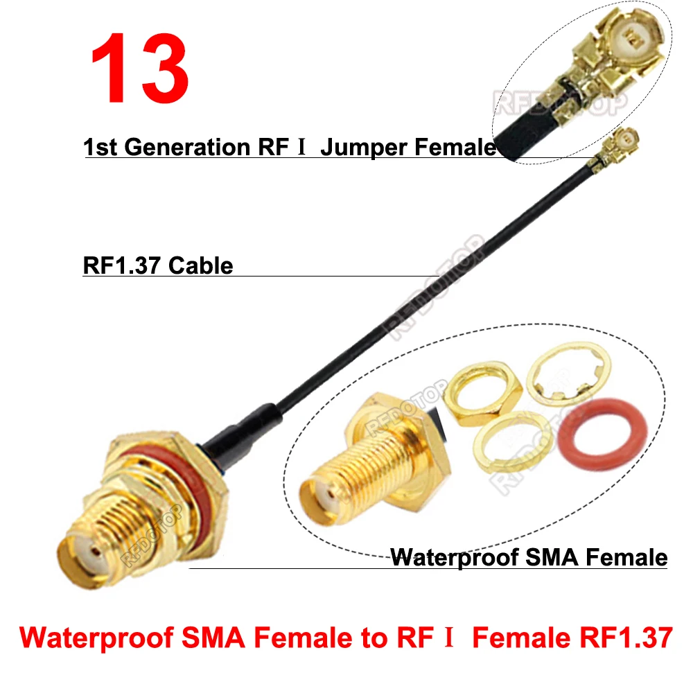 

RFDOTOP SMA к IPX кабель RF1.37