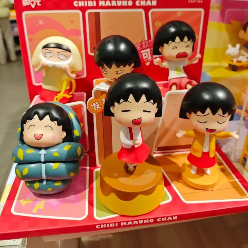Подлинная химерная повседневная серия Chibi Maruko загадочная слепая коробка игрушки