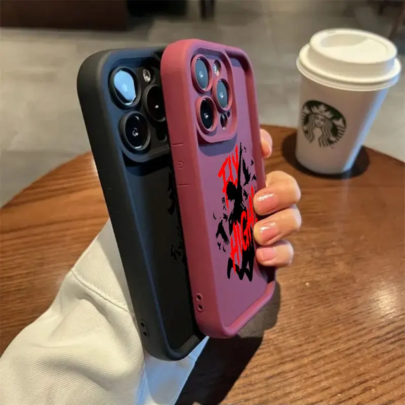 Haikyuu Karasuno Volleyball Anime S24FE Phone Case For Samsung Galaxy S24 S23 S21 S20 Fe S25 Ultra S22 Plus 5G Shockproof Cover