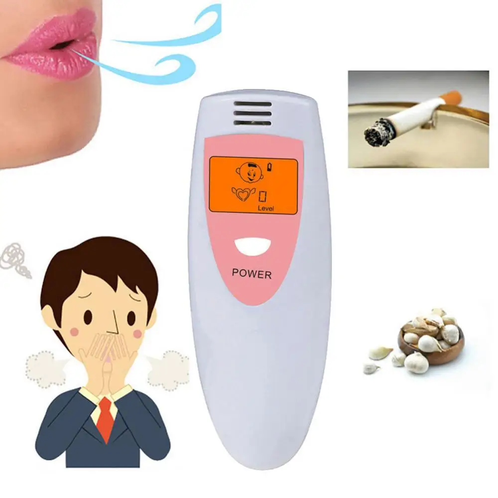 كاشف رائحة الفم الكريهة عن طريق الفم النظافة شرط اختبار الفم رائحة متر الداخلية