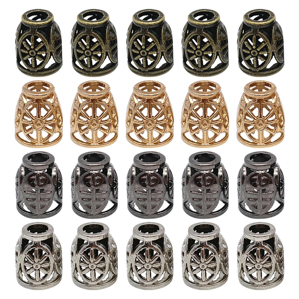 

Cord Rope Ends Locks Stopper Fastener Lock Bell End Caps Lanyard Metal Tip Drawstring Spring Backpackleather Clips Toggle