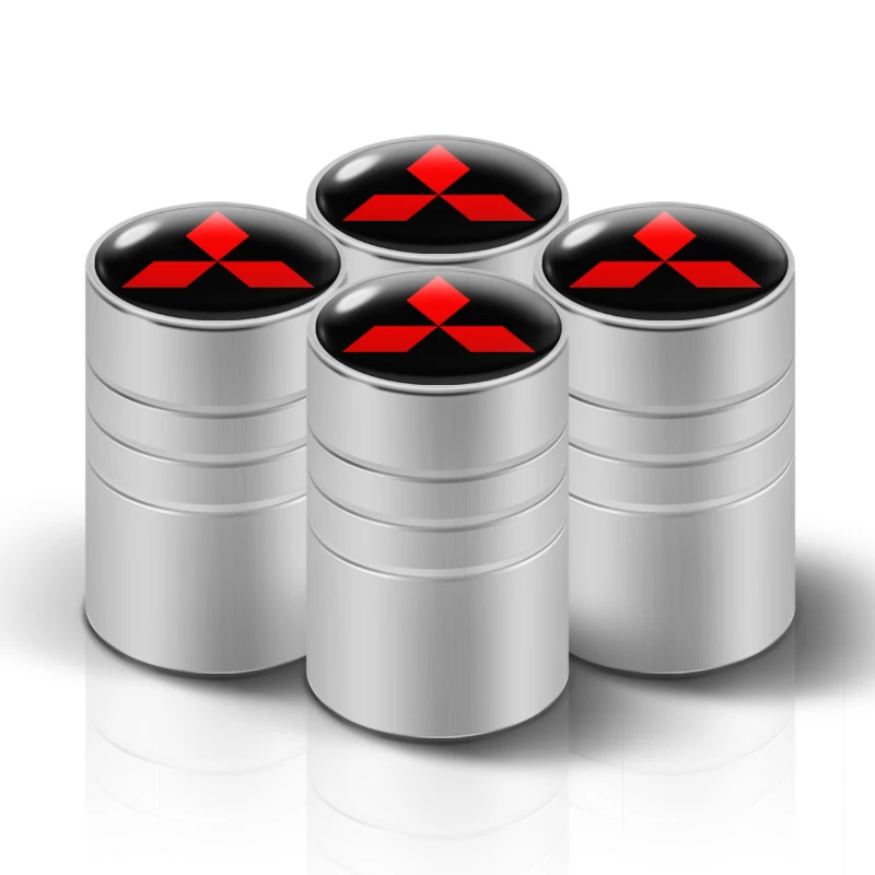 

Для MITSUBISHI Ralliart Lancer Competition Outlander ASX Стайлинг автомобиля 3D металл 4 шт. колпачки для штока клапана колес аксессуары