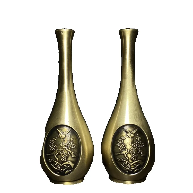 

Античная бронзовая ваза LAOJUNLU с вазой из чистой меди, традиционный китайский стиль, антиквариат, изобразительное искусство, подарки, поделки