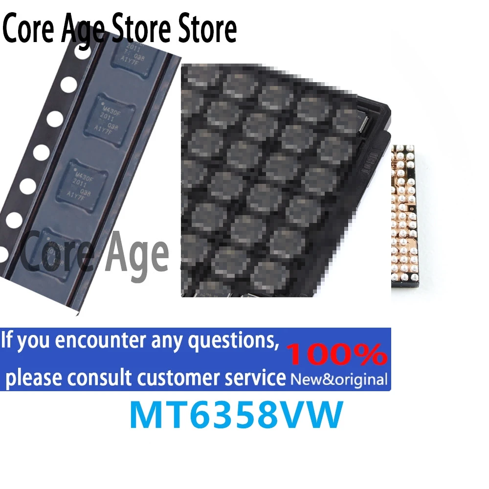 Фото 1 pièce PMIC MT6358W MT6358VW значительная микросхема для Redmi 9 OPPO A9 A91 A79 A3 VIVO Y5S puce IC de gestion de l'vadation №3