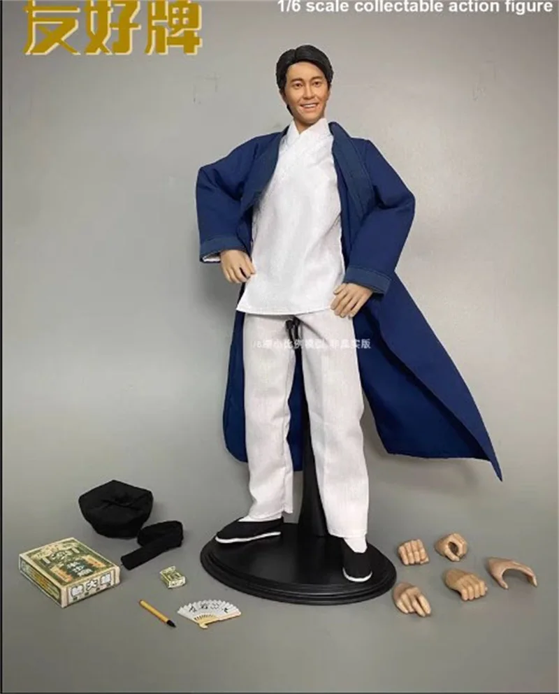 

FD001 1/6 Male Soldier Asian Actors Stephen Chow Model Full Set 12'' Action Figure In Stock For Fans Collection