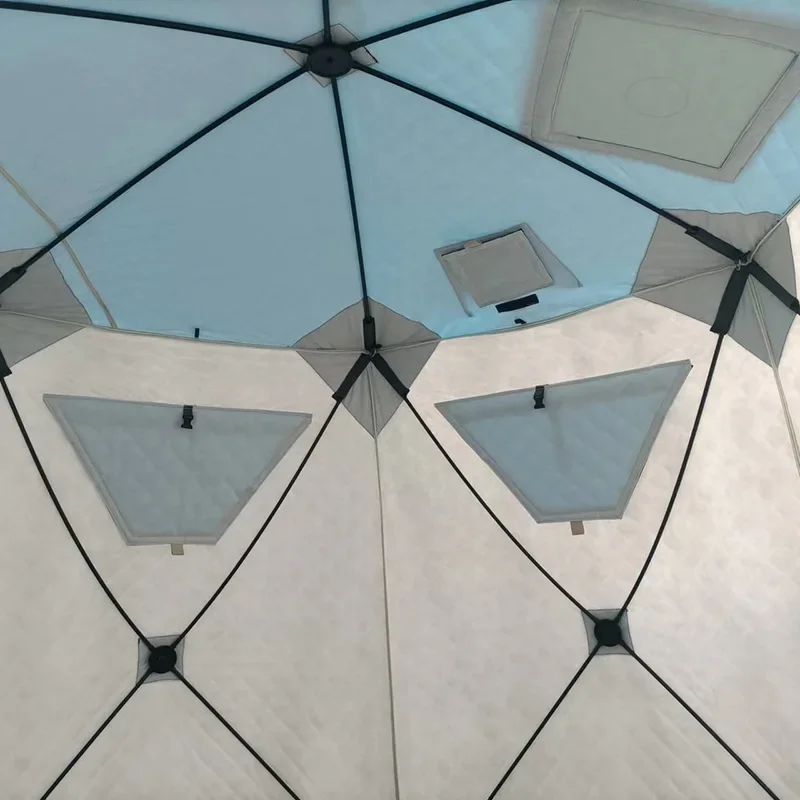 Изолированная 5-местная всплывающая портативная изолированная палатка для