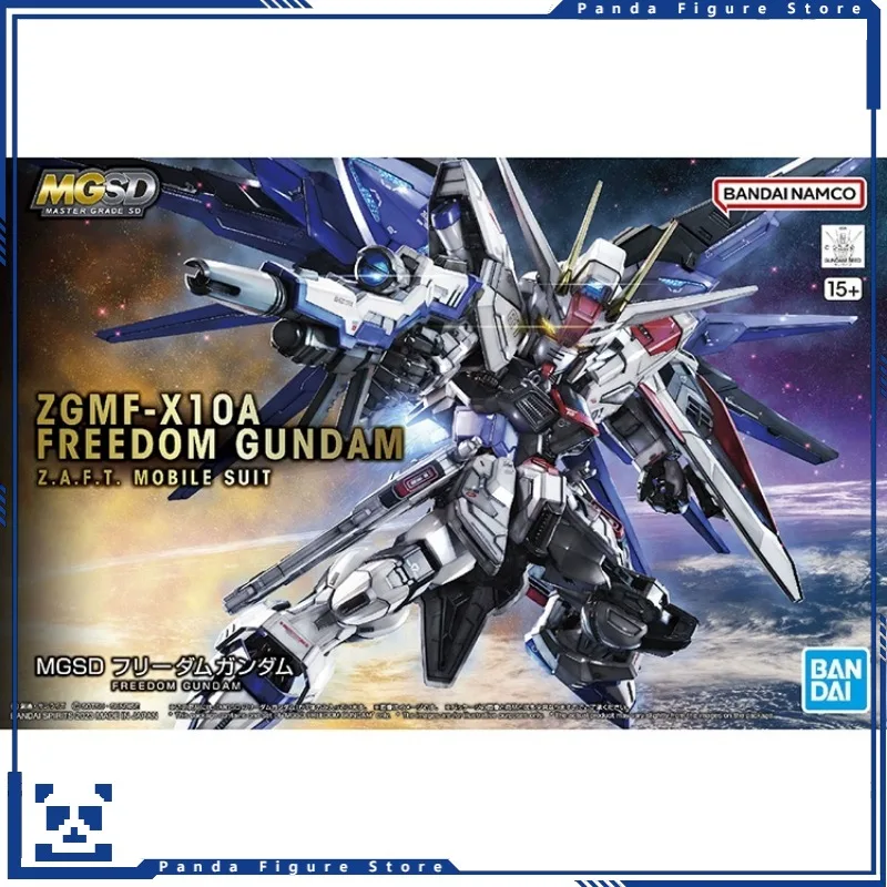 В наличии Bandai MG MGSD СВОБОДА Gundam Freedom Q Version BB Fighter экшн-фигурка GUNPLA Boys Toy Mecha Model Gift Assembly