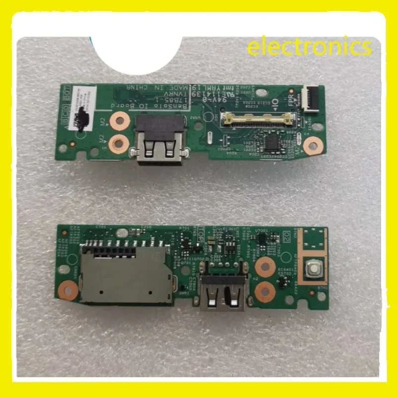 Для Dell Inspiron 14 5481 5482 5491 кнопка питания 2 в 1 USB плата чтения карт SD W кабель 2y03w 02y03w
