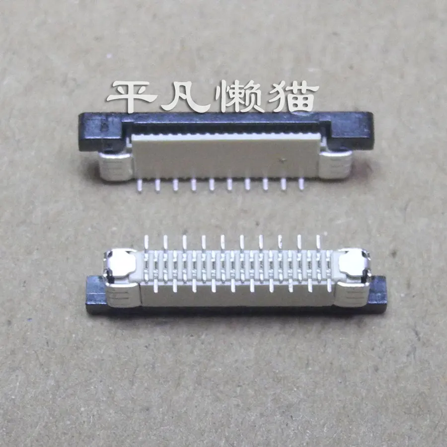 

Free Shipping FPC 20-Pin 0.5mm Spacing Vertical Dislocation with Lock Notebook Boot Touch Keyboard Buckle Seat