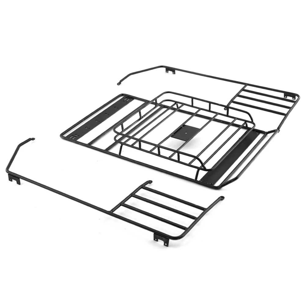 

Металлический багажник на крышу, рулонная клетка, поднос для багажа Axial SCX10 Wrangler, Корпус Корпуса 313 мм, колесная база 1/10, Радиоуправляемый гусеничный автомобиль