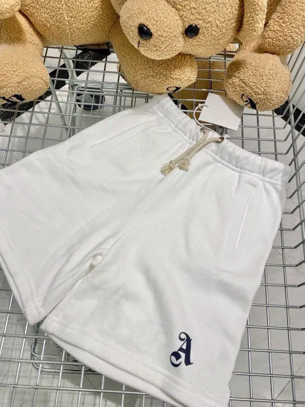 

Fashion Kids Boy Girls White Pattern Printed Cool Summer Short Pants Hip Hop Style Children Boys Pant