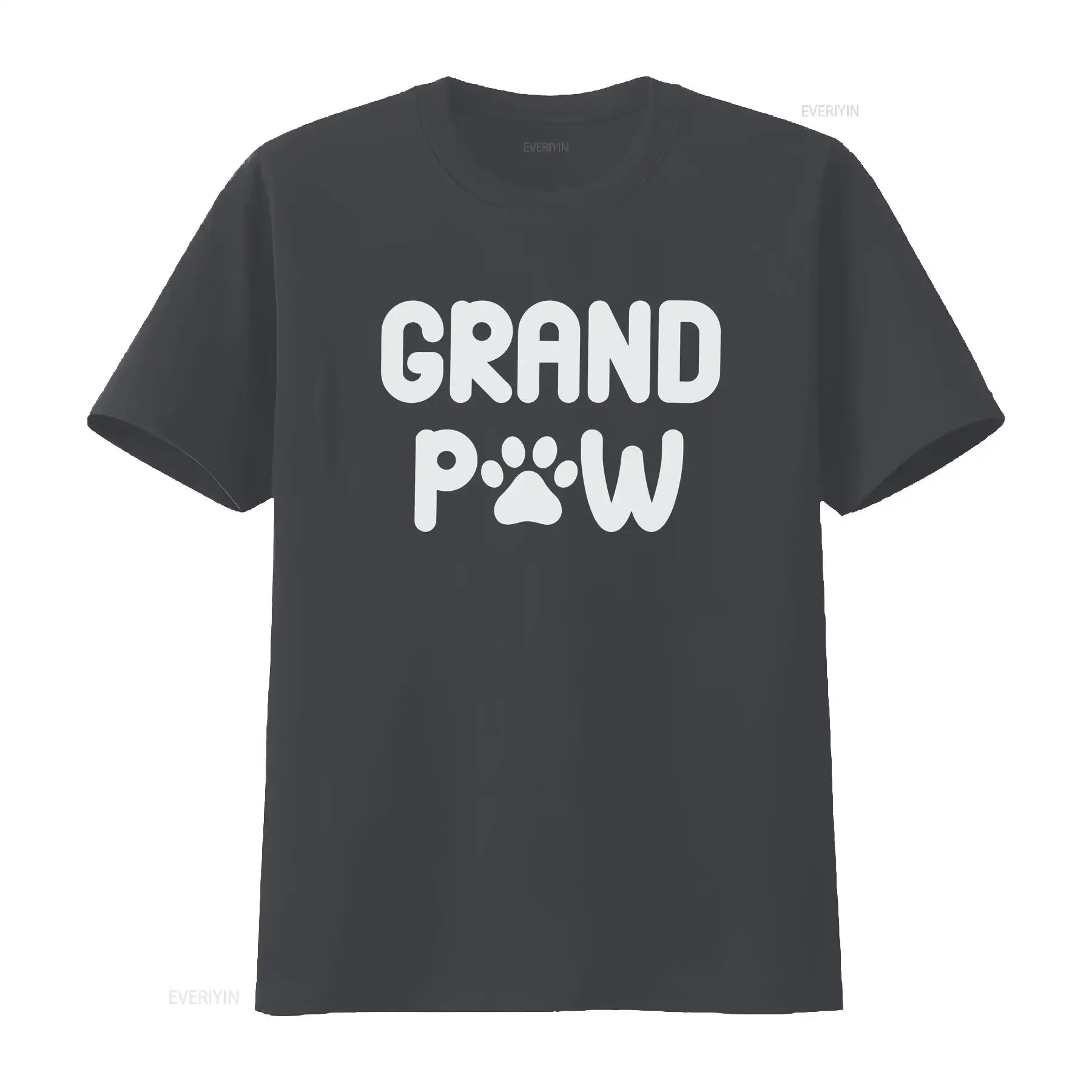 Фото Футболка Grandpa Dog Grandpaw для любителей собак, подарок на День отца, на день рождения, винтажная, с эффектом потертости, универсальная, стильная, мужская, слегка состаренная №4