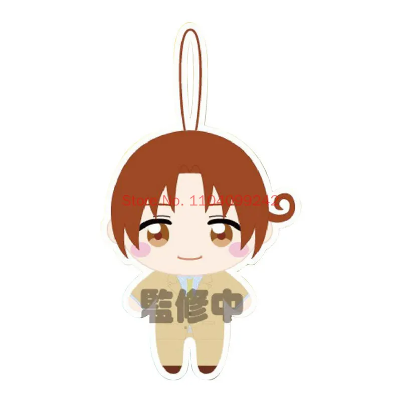 Фото Оригинальный плюшевый кулон Gashapon Hetalia World Stars, выпуск 1, 8 см, аниме-кукла, подвесное украшение, декор для сумки, коллекционные подарки №3