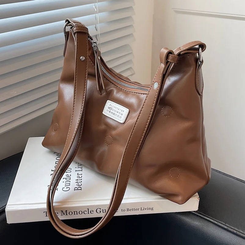 

Women Crossbody Bag Ins Wild Purses and Handbags Luxury Designer Fashion 2021 Tide Bucket Bags Pu Leather Shoulder Bag
