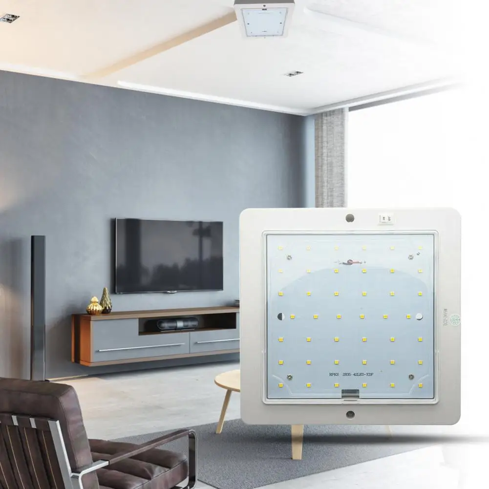 Светодиодный потолочный светильник ультратонкая квадратная лампа для чтения