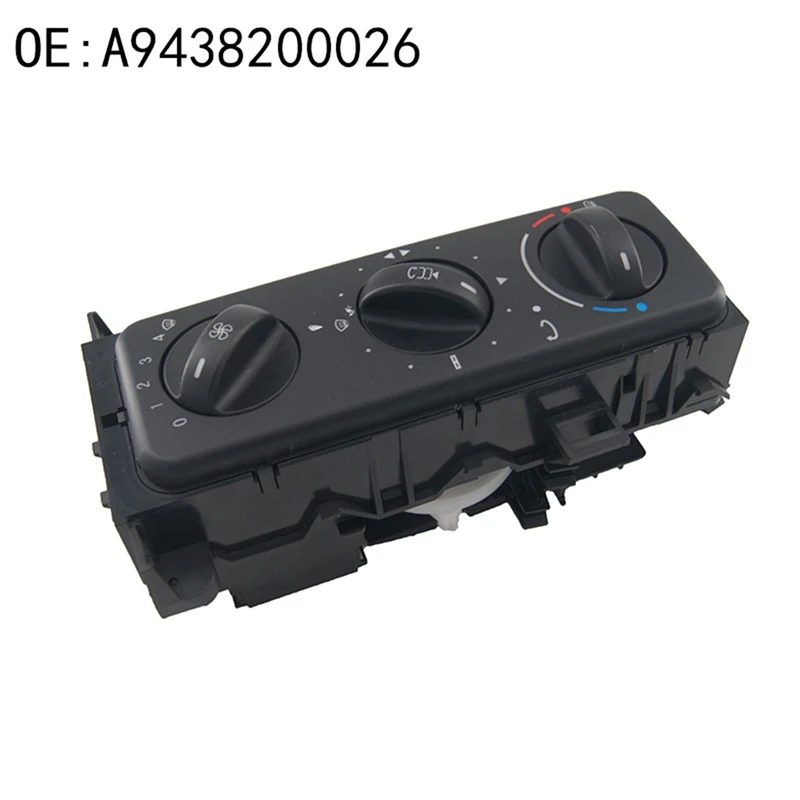 

9438200026 Car Heater Climate Control Panel Switch for Mercedes Benz A9438200026