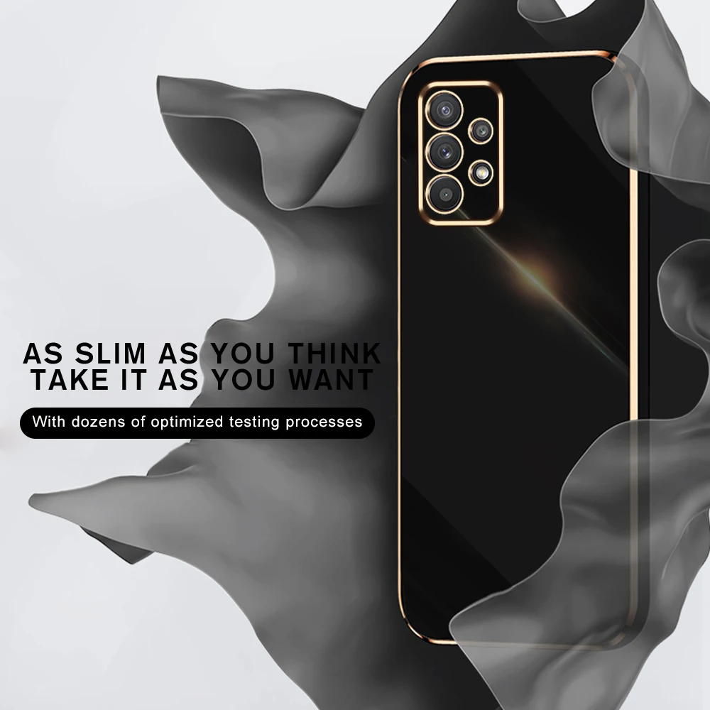 Новый гальванический чехол с прямыми краями для Samsung Galaxy A53 5G 6 5 &quotSamsung SamsungA53 A 53 53A