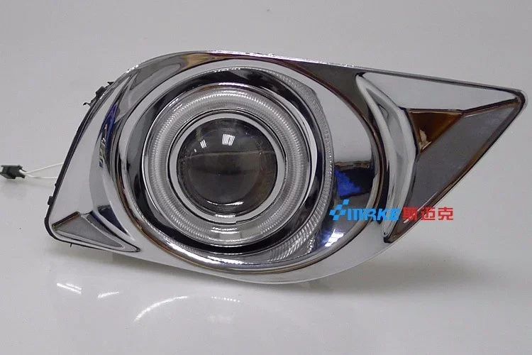 Eosuns Ccfl Angel Eye светодиодные дневные ходовые огни Drl + галогенные противотуманные фары + линзы проектора для Nissan Sunny Versa 2011 2012 2013 (art.: 3920cd5d8cc7d) - 3920cd5d8cc7d