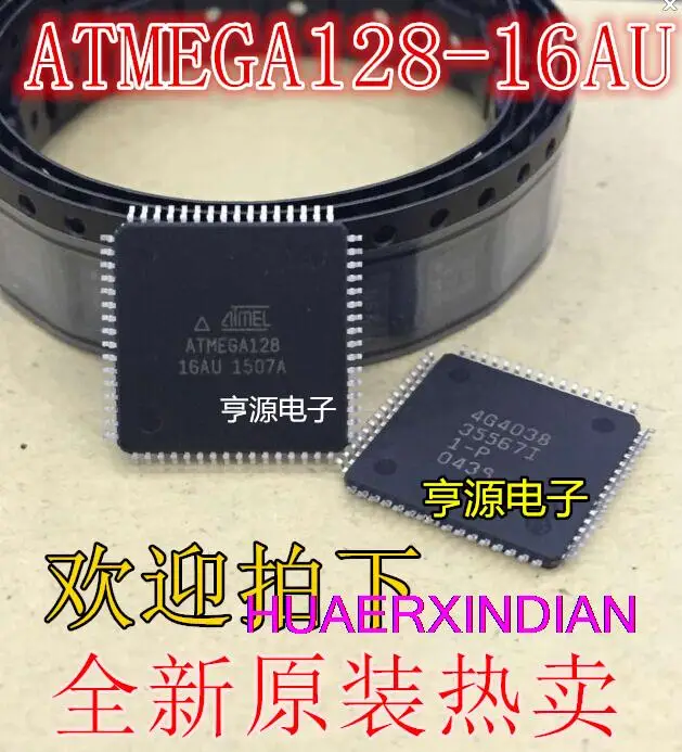 

10 шт. новые оригинальные фотообои-MU 128L-8MU 128AU-TW ATMEGA128A-AU 1281-16