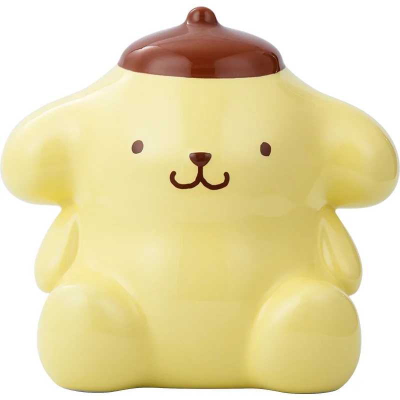 

Sanrio Keroppi Pompom Purin My Melody Cinnamoroll Gudetama Cute Kawaii Toys Cartoon Anime Ceramic Piggy Bank Cute Piggy Bank