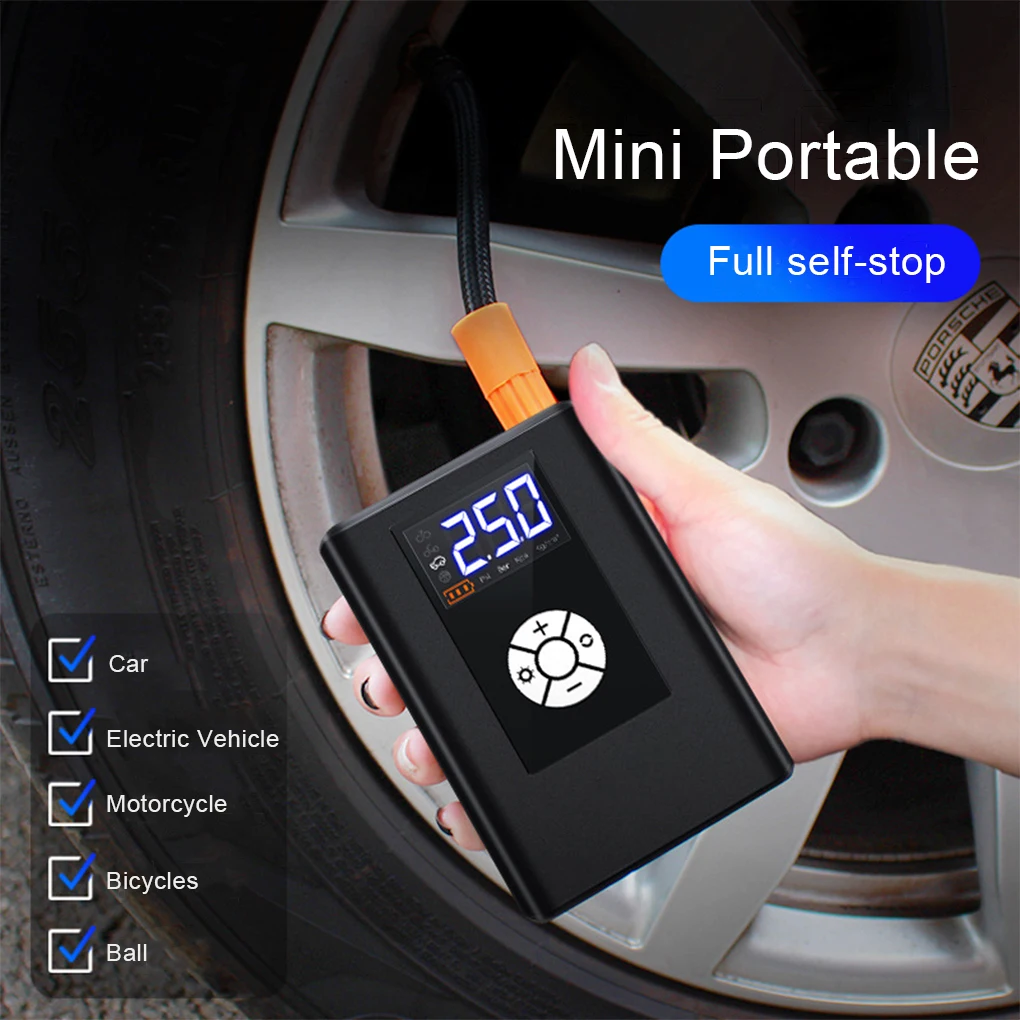 

Car Tire Pump Rechargeable Replacement Ball Wheel Pumps Pumping Tool