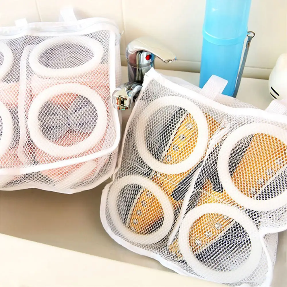 

New Home Living Organizer Cleaning Shoes Washing Bag Laundry Storage Mesh Drying